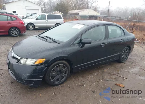 2008 Honda Civic Lx из США, поврежденный, VIN 1HGFA155X8L025176